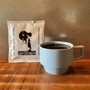 『OVERCOFFEEbyYASDAQdesign』BLEND(中煎)COFFEEBAG 5個セット(送料込み)※ポスト便対応