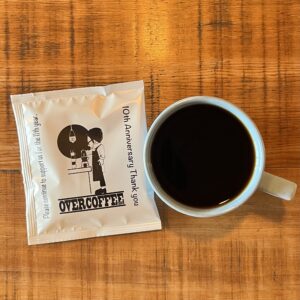 『OVERCOFFEEbyYASDAQdesign』BLEND(中煎)COFFEEBAG 10個セット(送料込み)※ポスト便対応