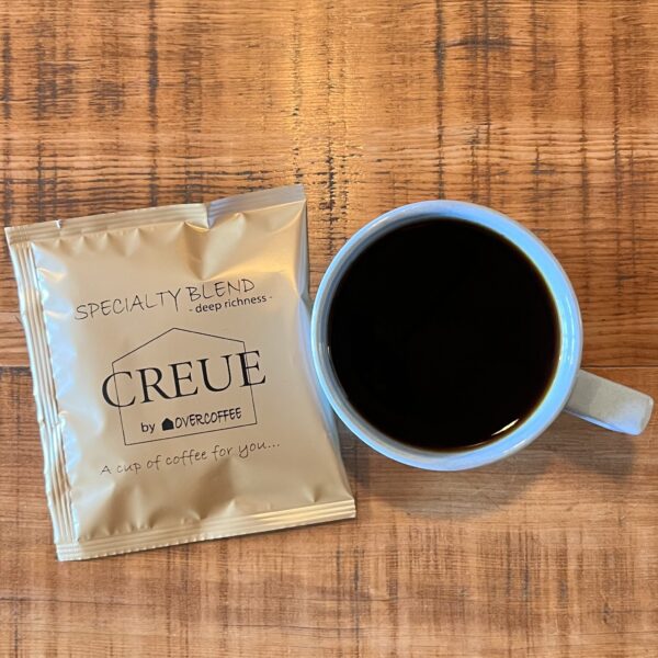 CREUE byOVERCOFFEE(深煎)COFFEEBAG 5個セット(送料込み)※ポスト便対応 - 画像 (2)